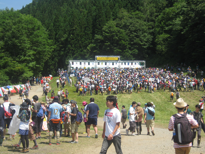 激レア・フジロック認定旅館の暖簾 - その他