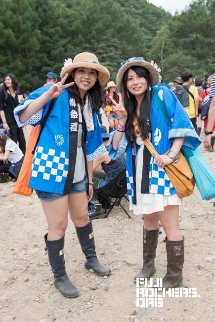 法被ぃ（はっぴぃ）ガールズ | FUJIROCK EXPRESS '16