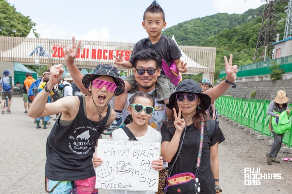 Message for 20th FUJIROCK!　#08