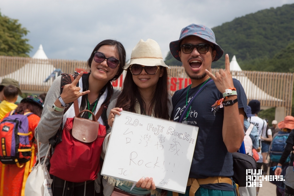 Message for 20th FUJIROCK!　#18