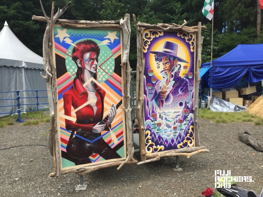 Fuji Rock pays tribute to Bowie and Prince