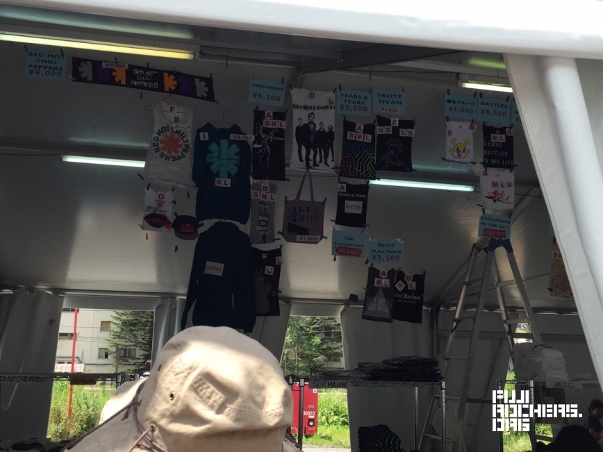 Official Merch: Day 3 sell outs