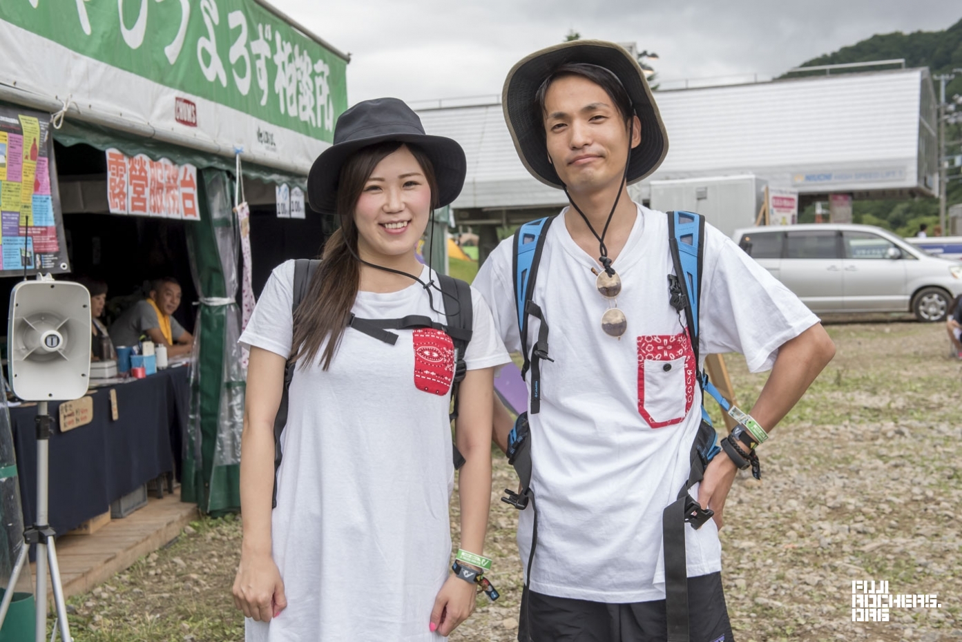 さりげないペアルック Fujirock Express 17 フジロック会場から最新レポートをお届け