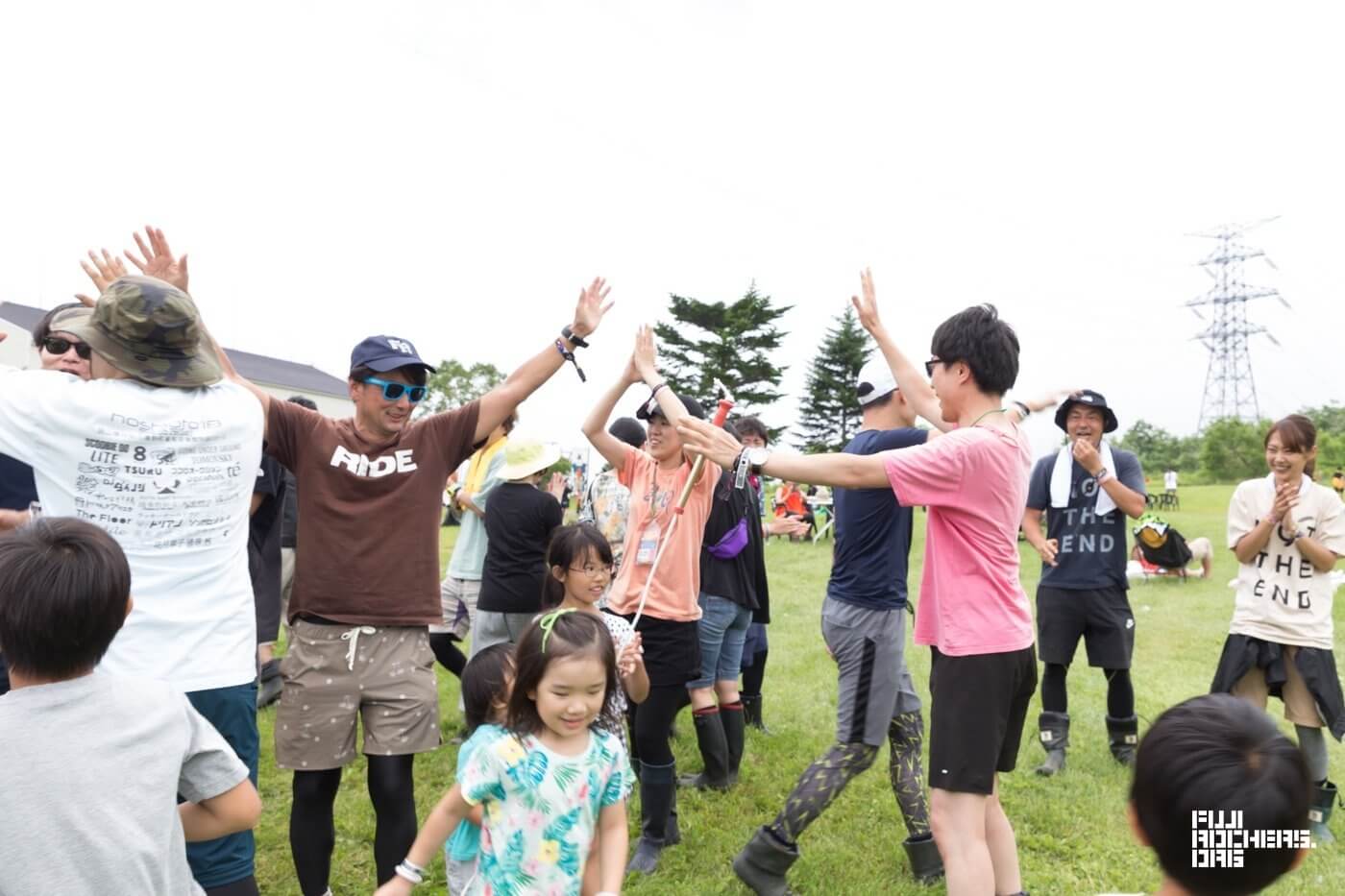 デイドリ最終日、大縄跳び開催