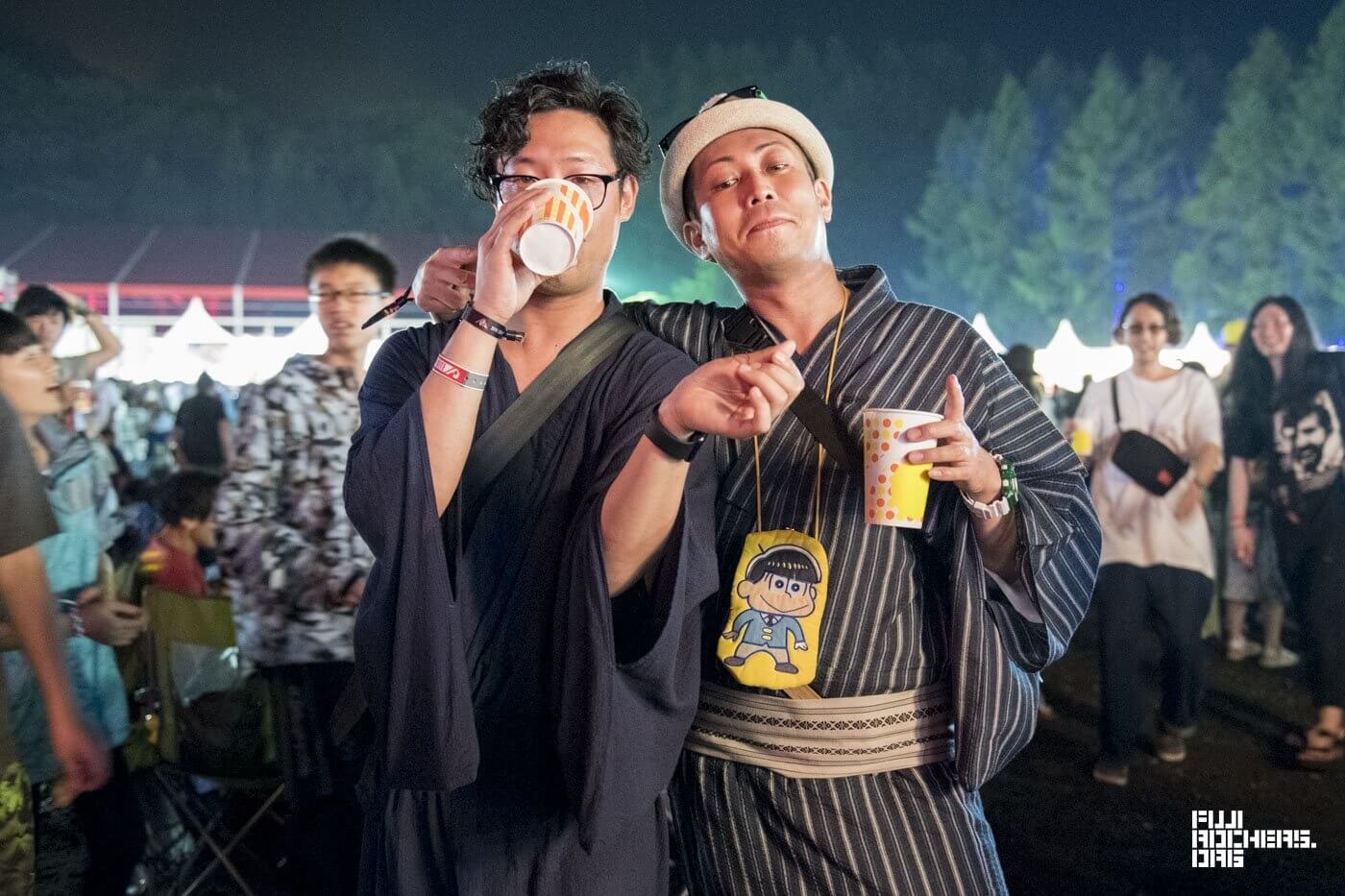 花火を見たクワガタ