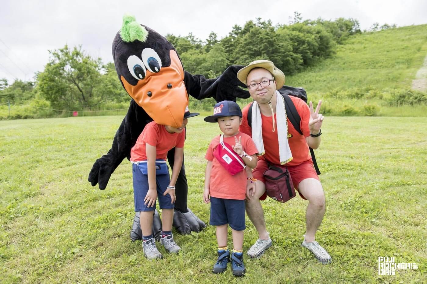 天空の住人との記念写真大会