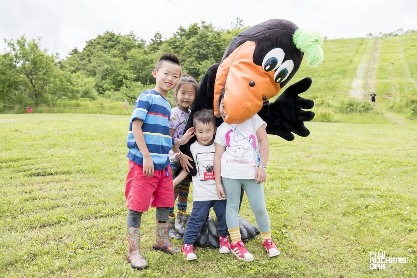 天空の住人との記念写真大会