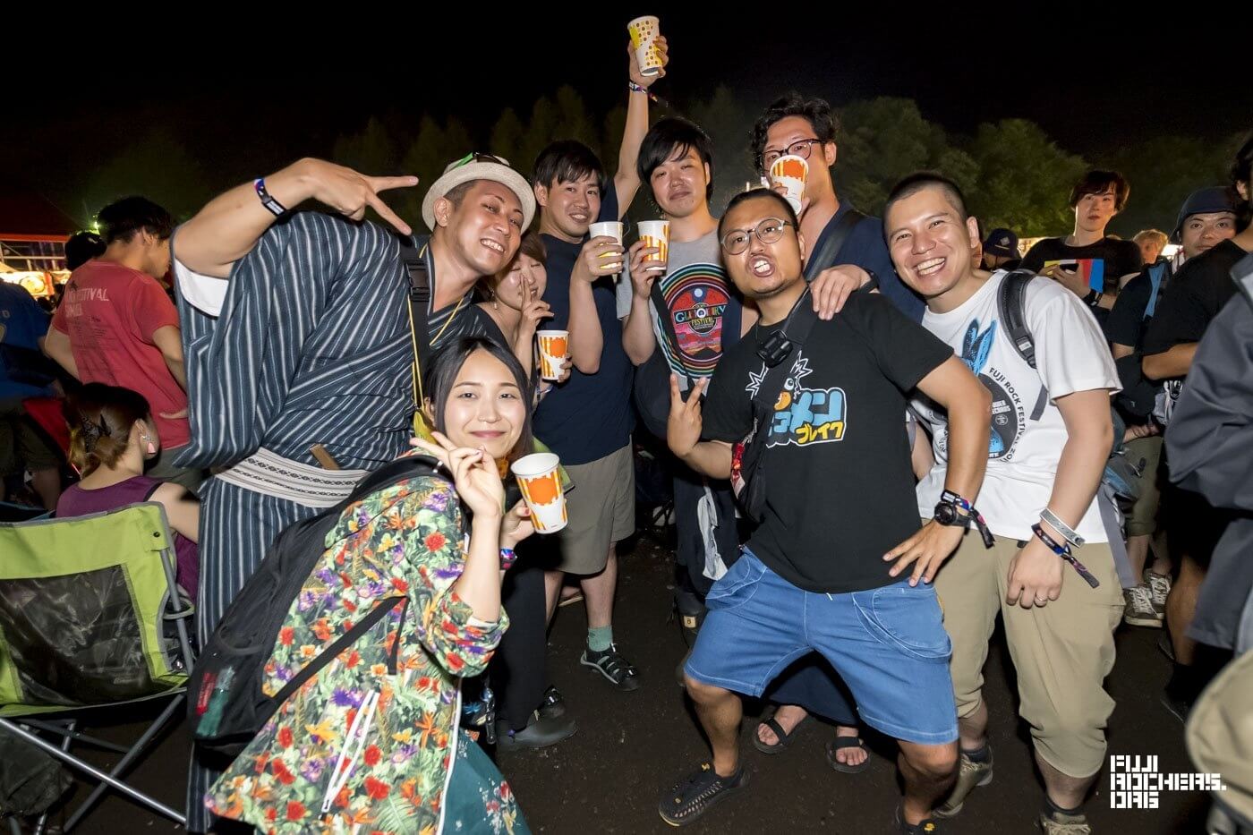 花火を見たクワガタ