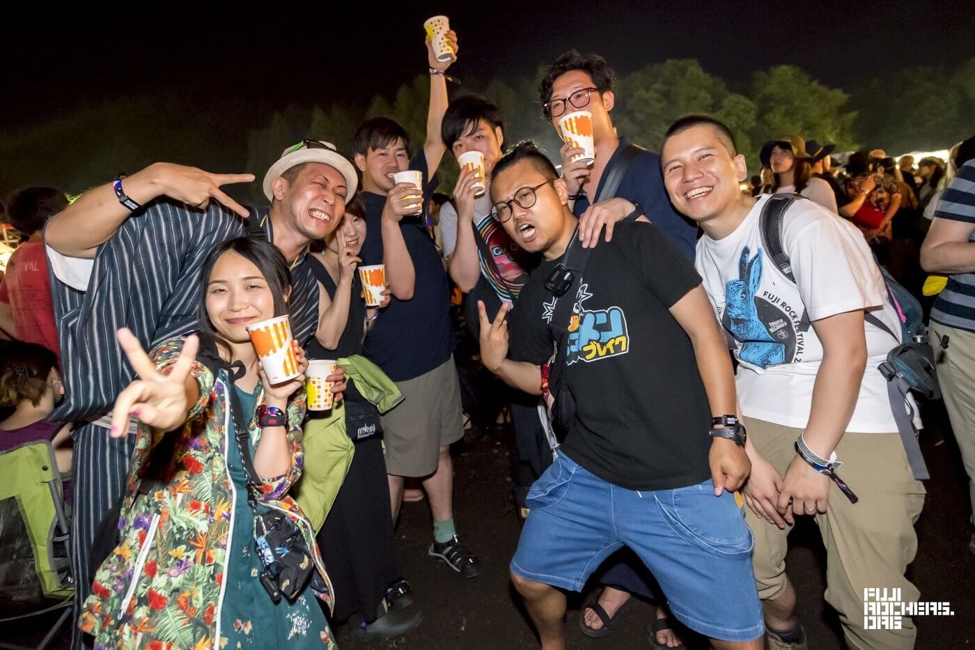 花火を見たクワガタ