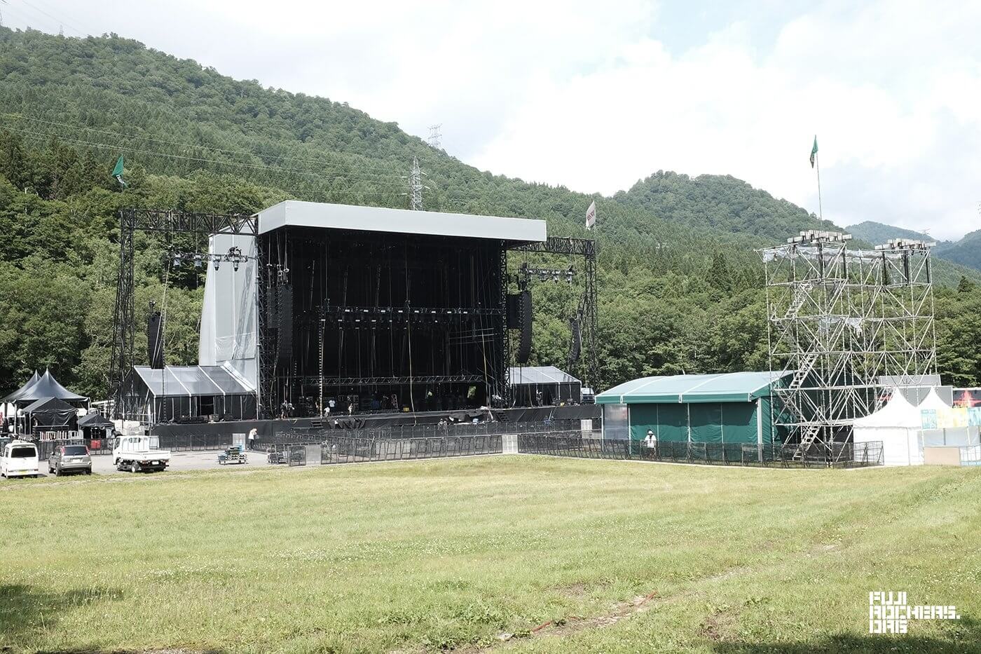 グリーンステージ現状（7/24AM）