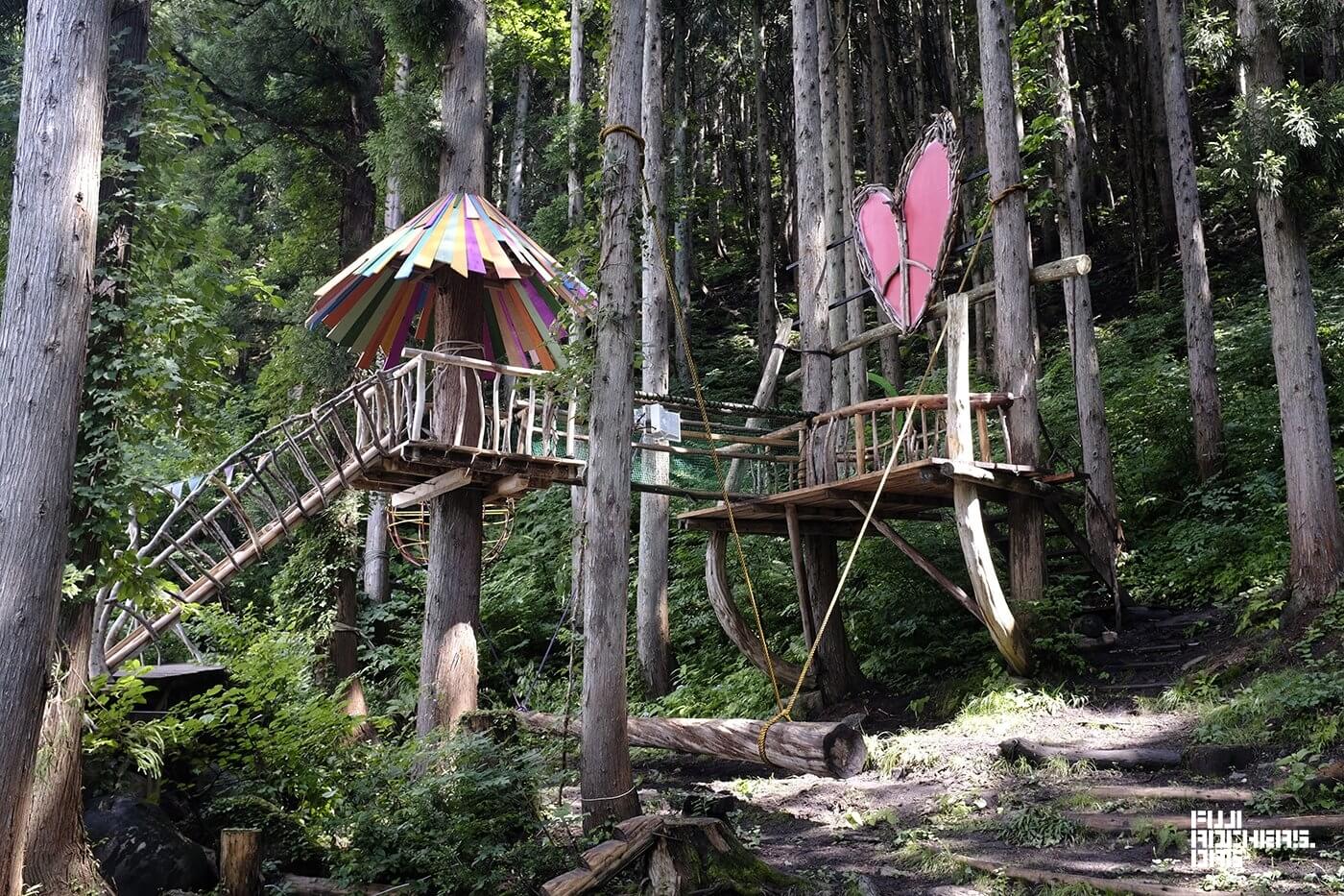 キッズランドには野に咲く花