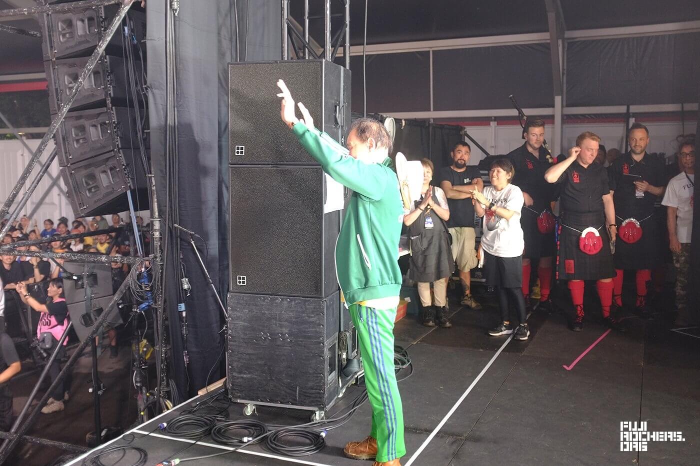 前夜祭一発目! 音がなった瞬間のみんな!