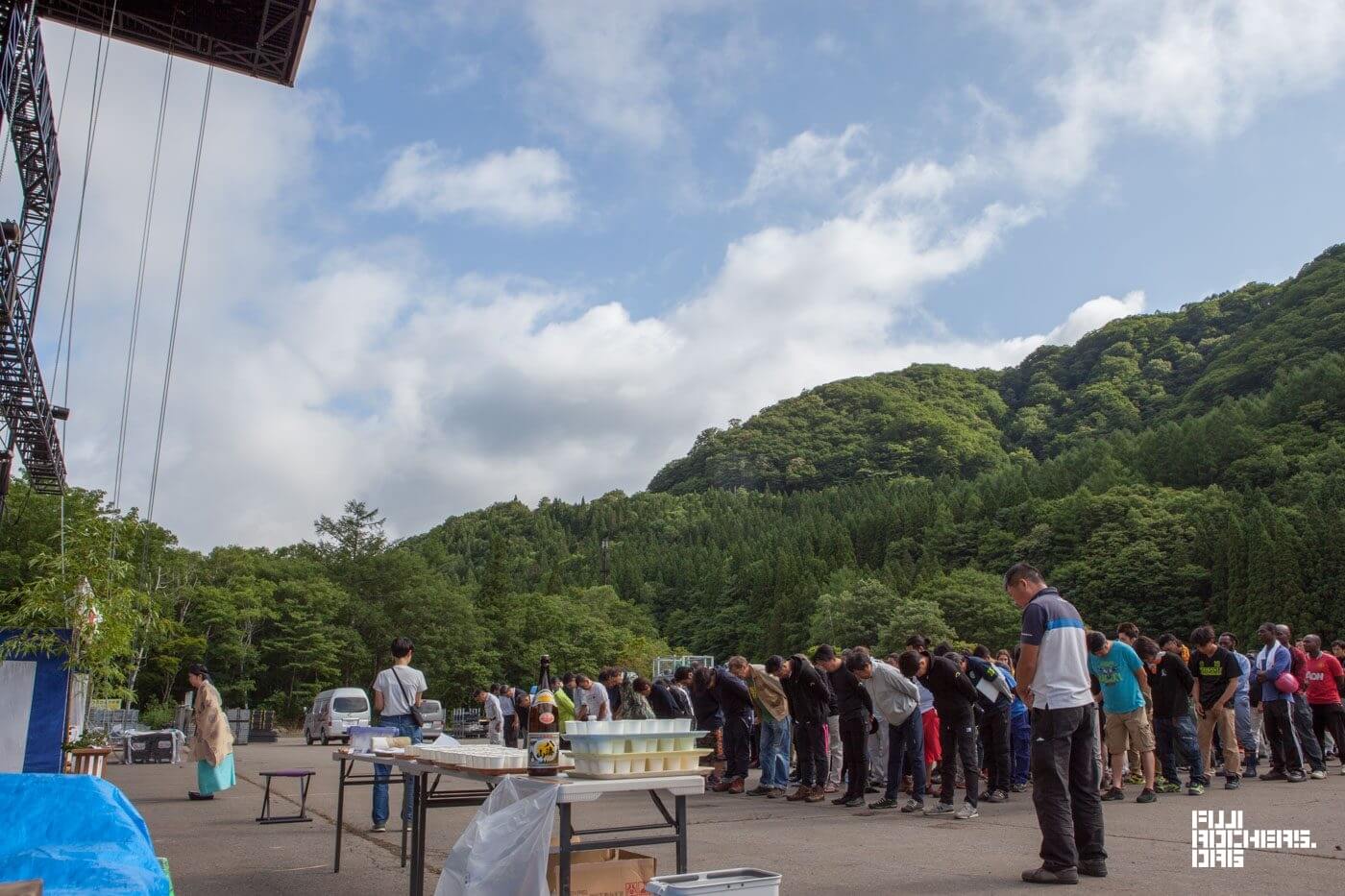 フジロック安全祈願祭は厳かに…