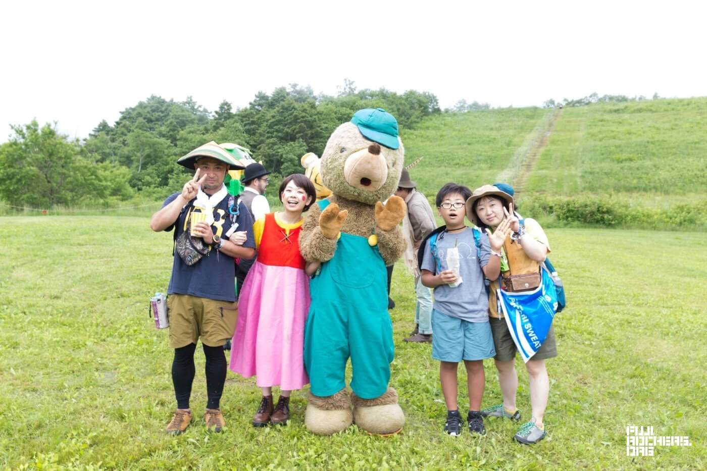 デイドリのアイドルたちと記念撮影