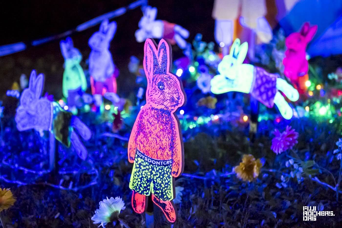 夜のバニーズガーデン