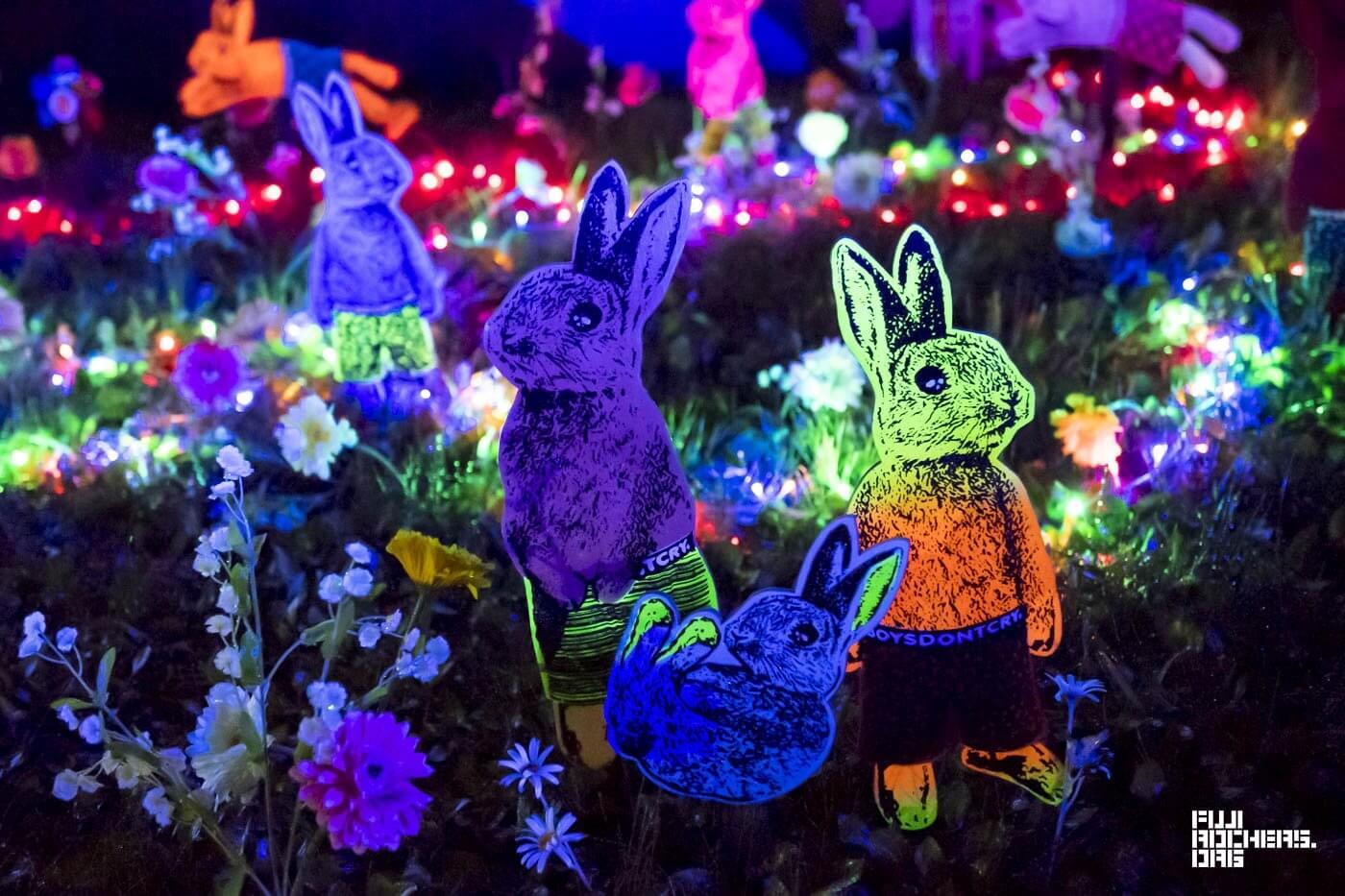 夜のバニーズガーデン