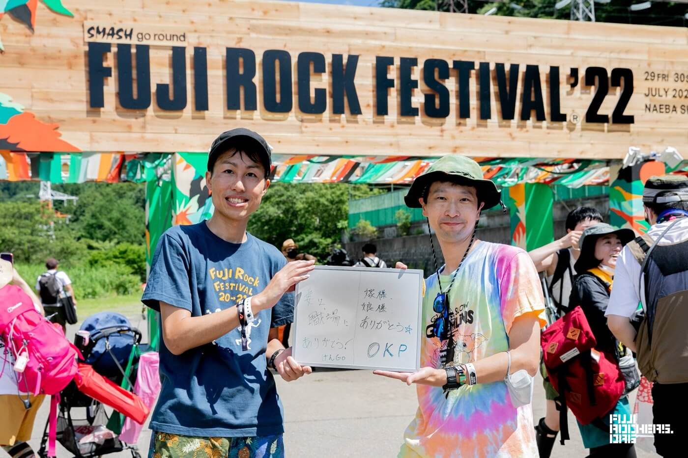 Message For FUJI ROCK１