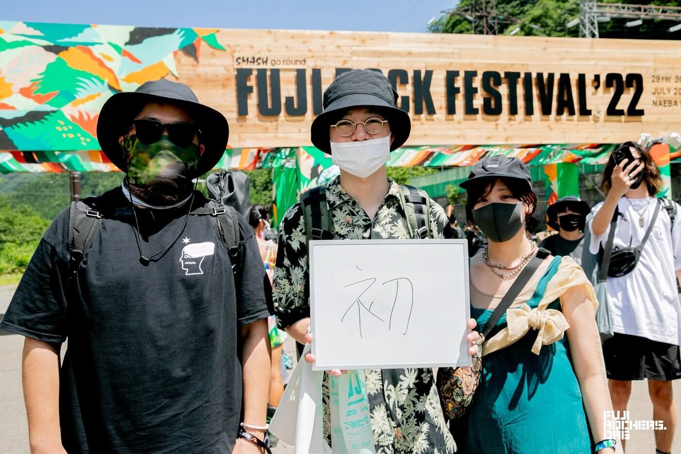 Message For FUJI ROCK３