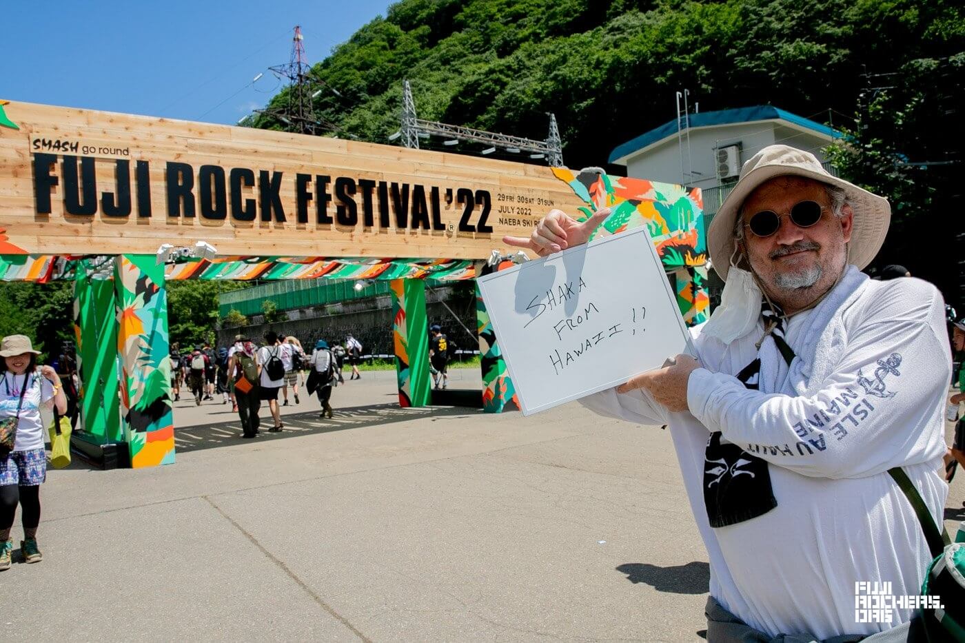Message For FUJI ROCK４