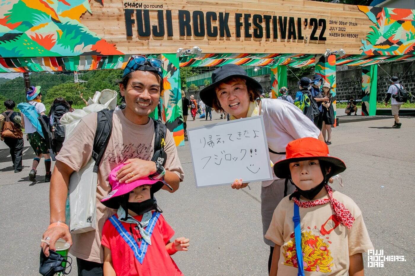 Message For FUJI ROCK６