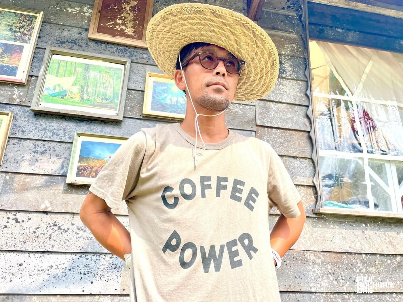 納得の「COFFEE POWER」Tシャツ | FUJIROCK EXPRESS '23 | フジロック