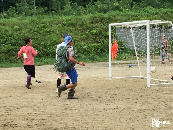 Fancy a game of footy at Fuji Rock?