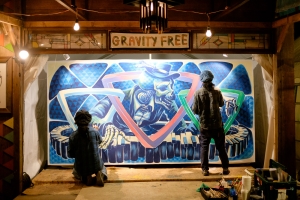 GRAVITY FREE  Live Paint