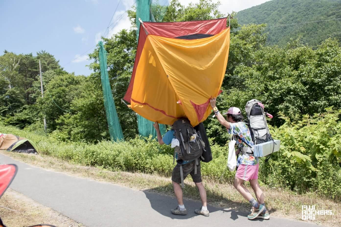 テント移動職人