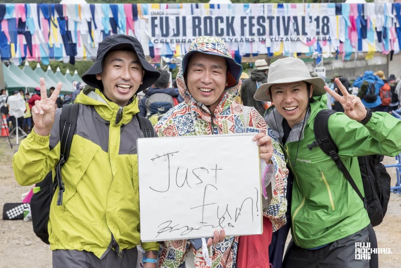 Message for Fujirock! 2018　#073