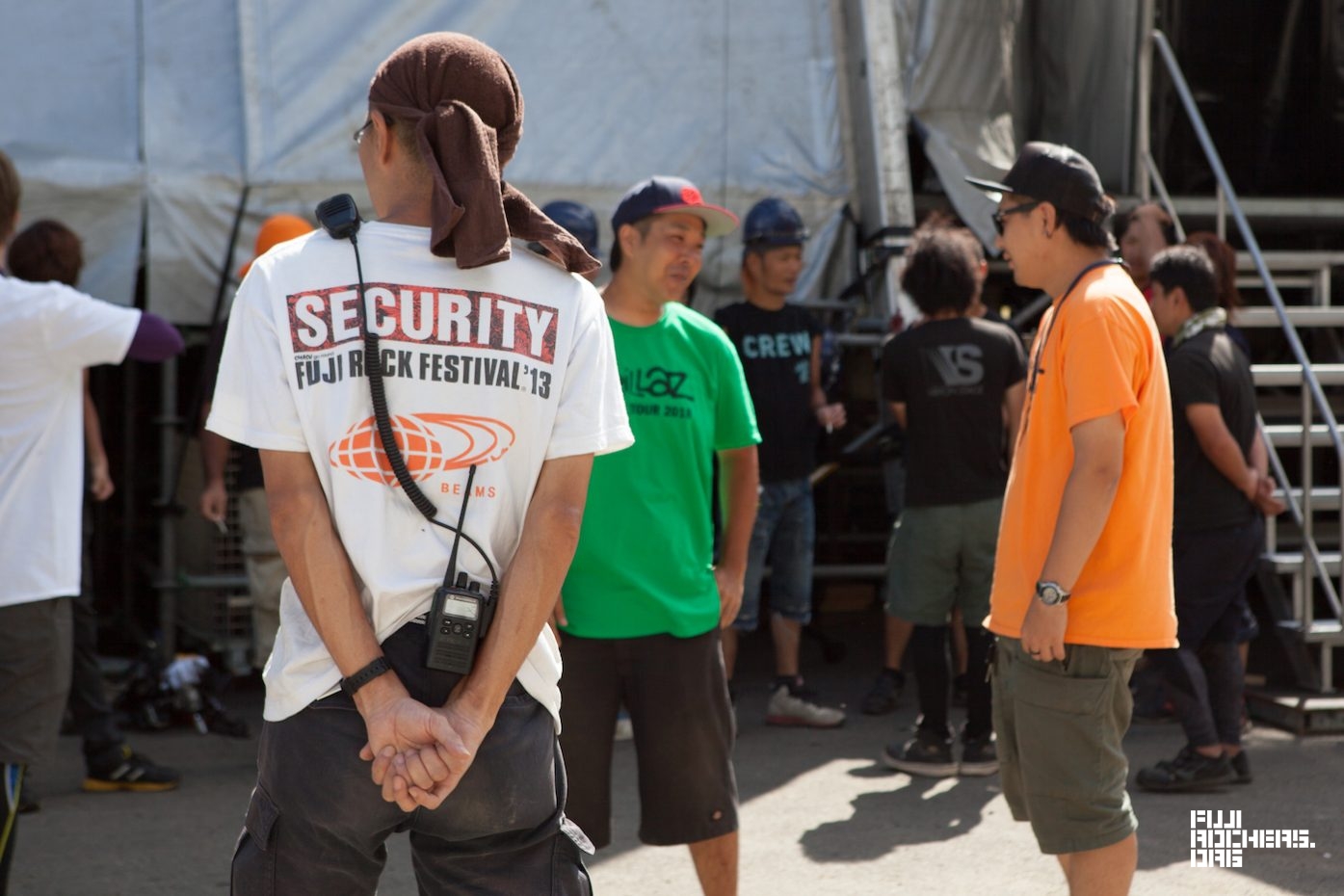 Fuji Rock Stage Builders