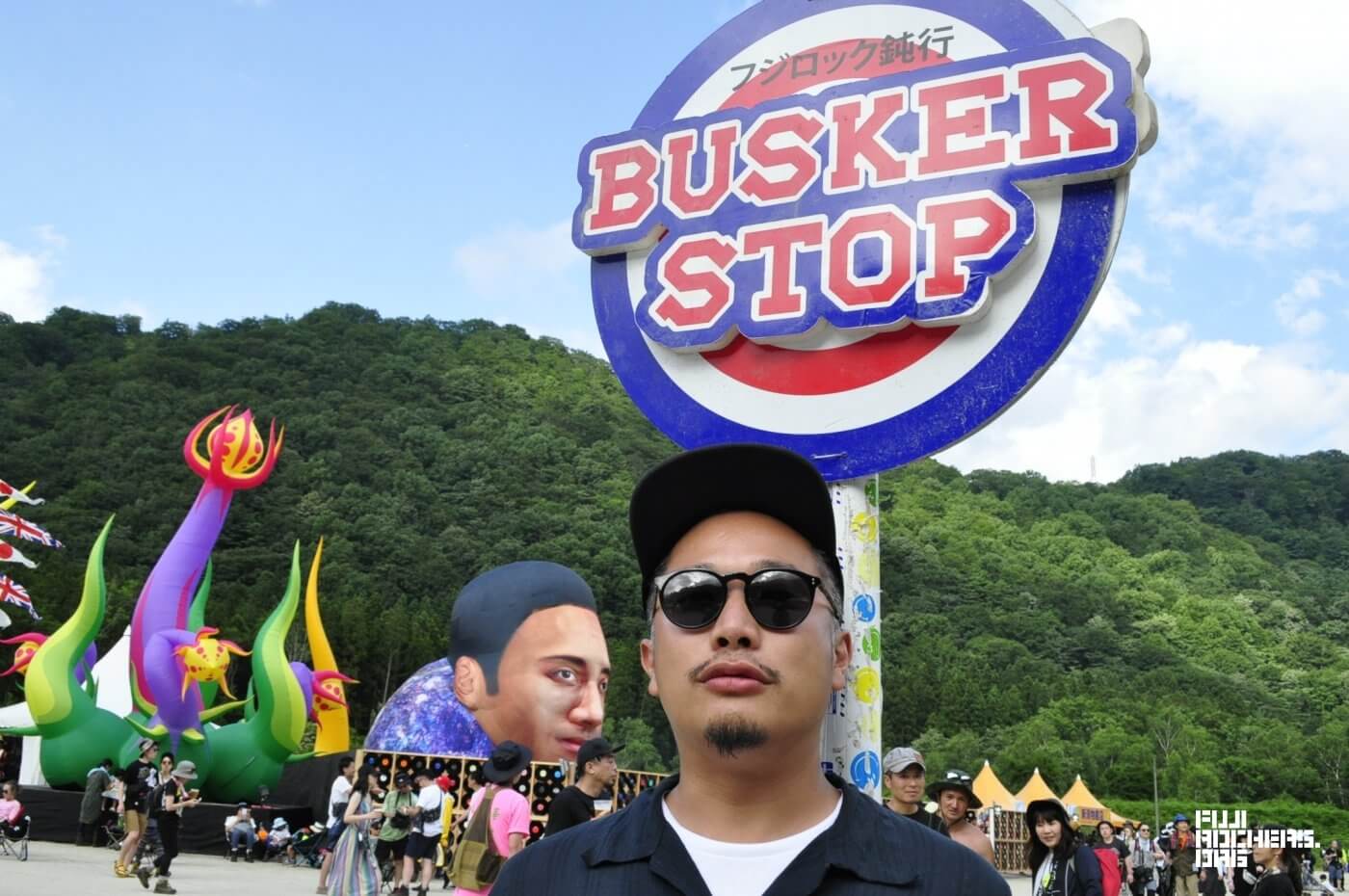 オープンマイクステージ「BUSKER STOP」の北島さん