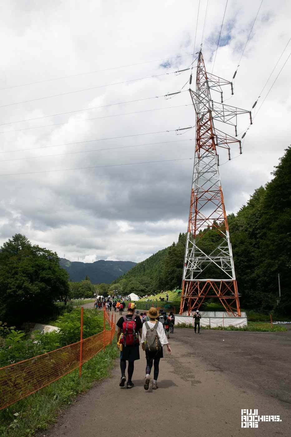 フジロック会場、端から端まで歩いてみました！