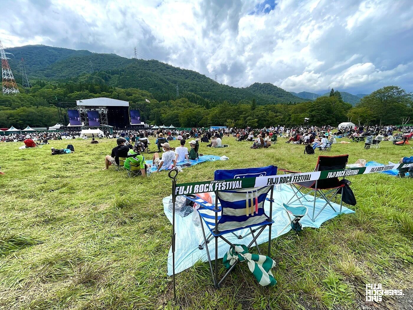 The Unattended Camping Chairs of Fuji Rock