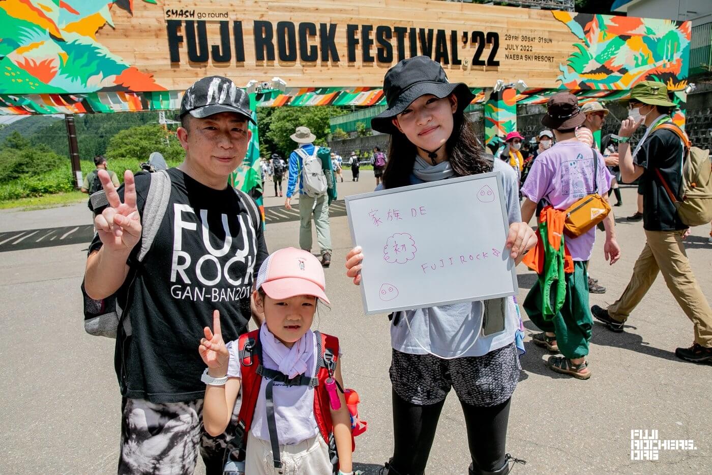 Message For FUJI ROCK６