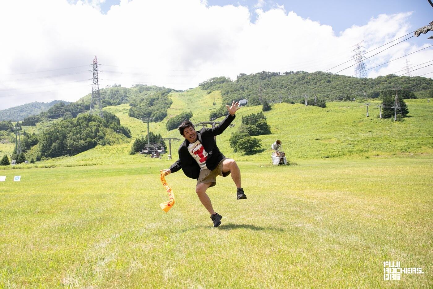 あのおじさん、苗場降臨