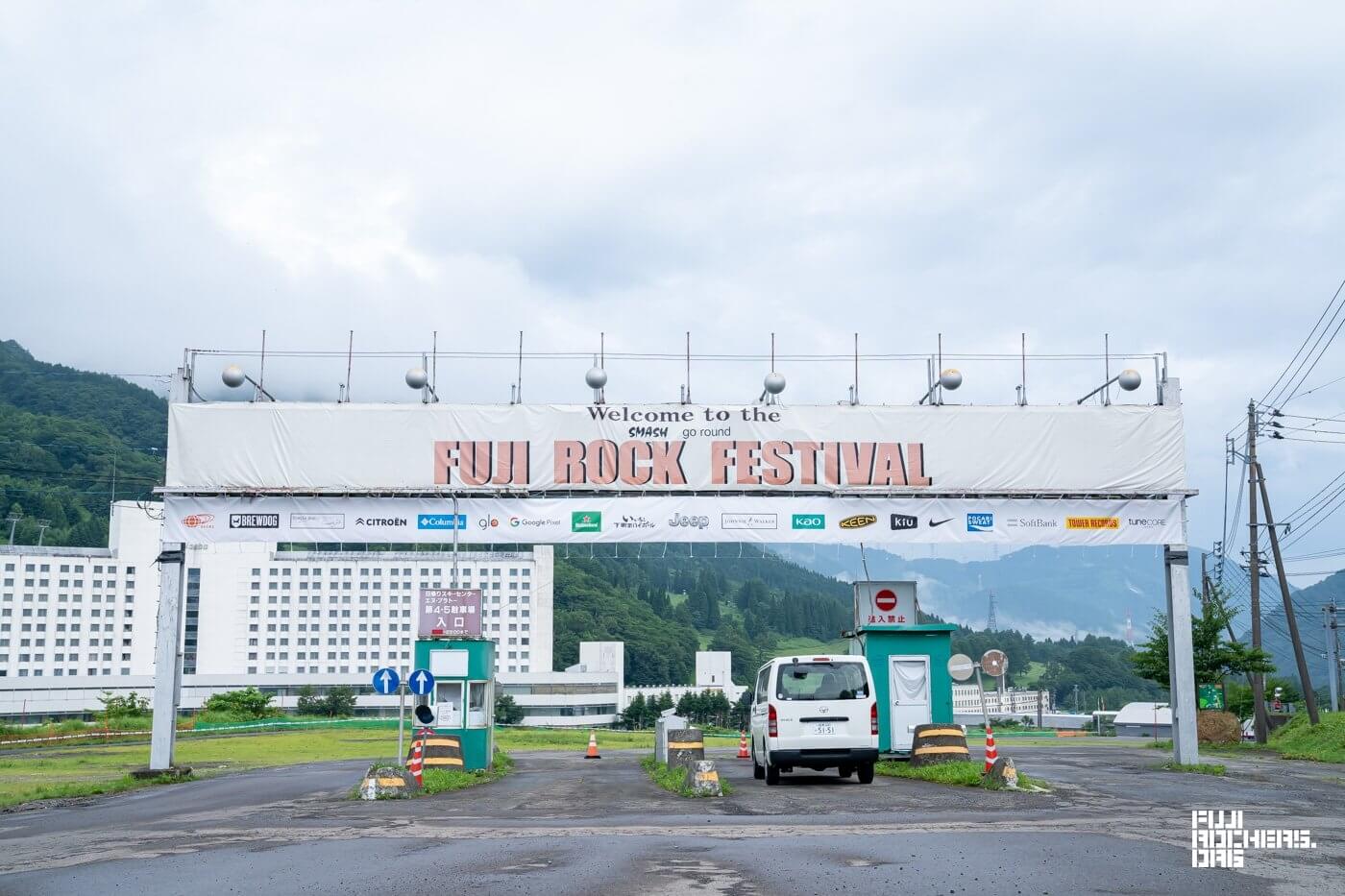 Welcome to the FUJI ROCK FESTIVAL