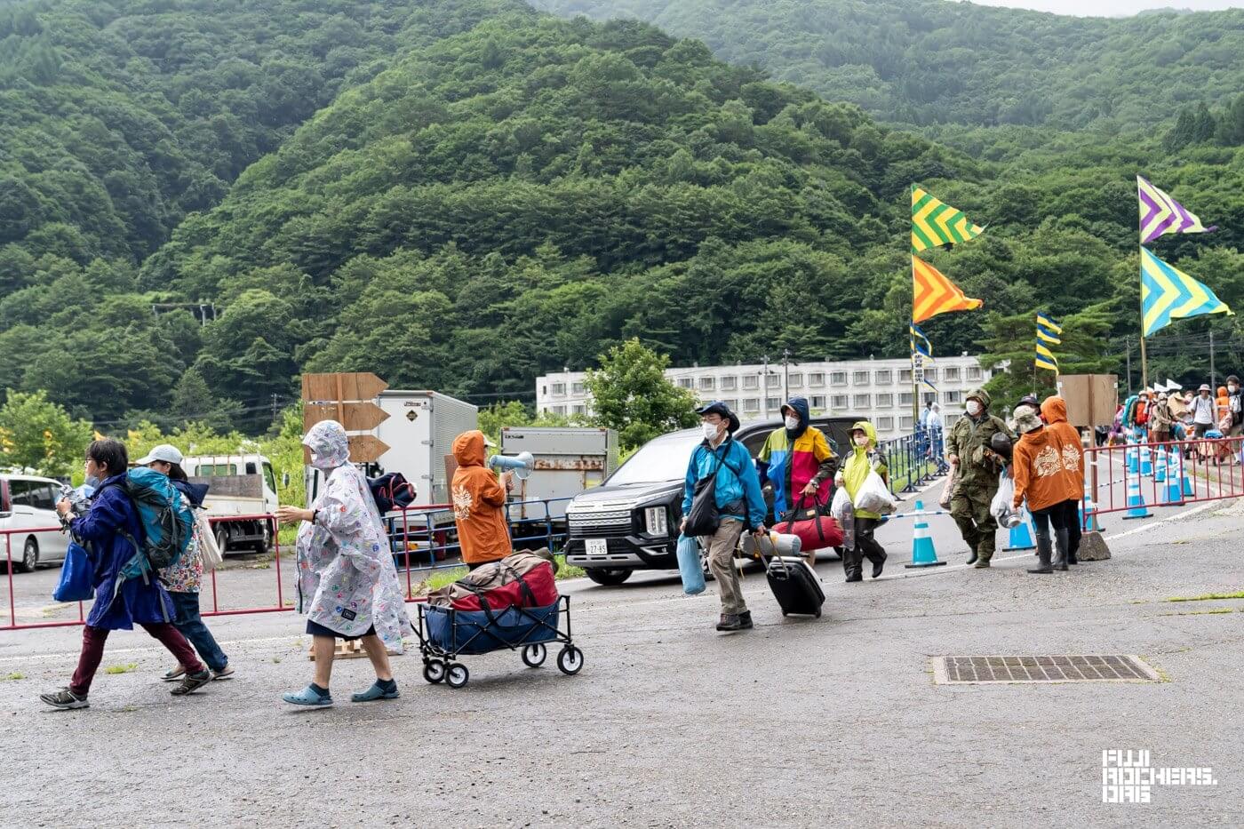 キャンプサイトに、おかえりなさい！