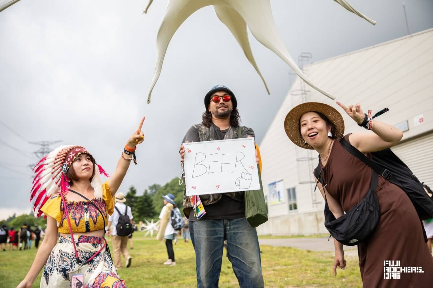 100人に聞いた！「なぜ今年FUJI ROCKに？」＃１