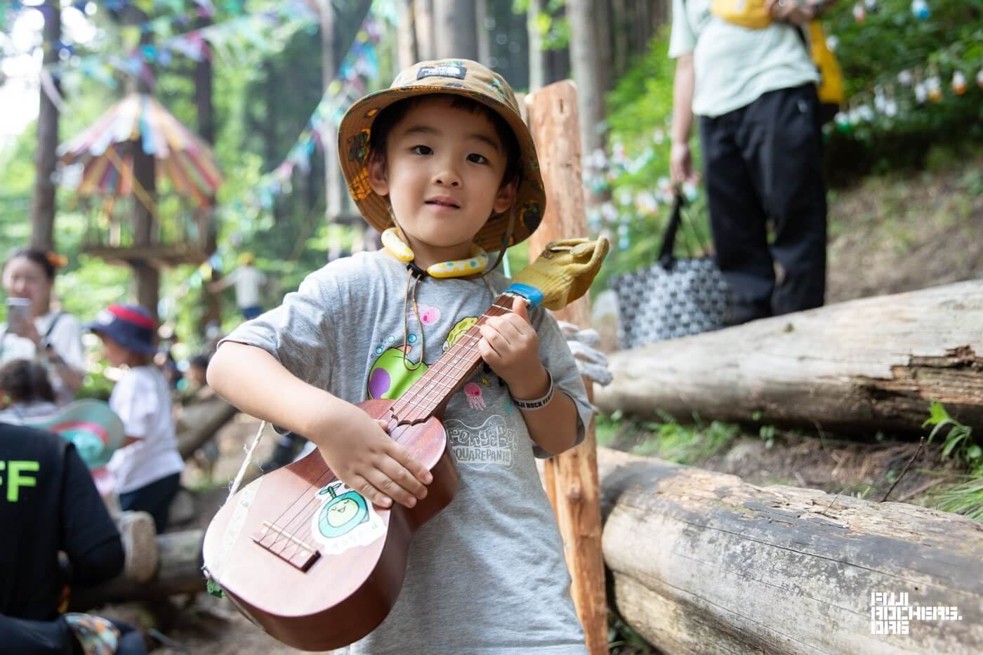 FUJI ROCKを楽しむ子ども達＃３