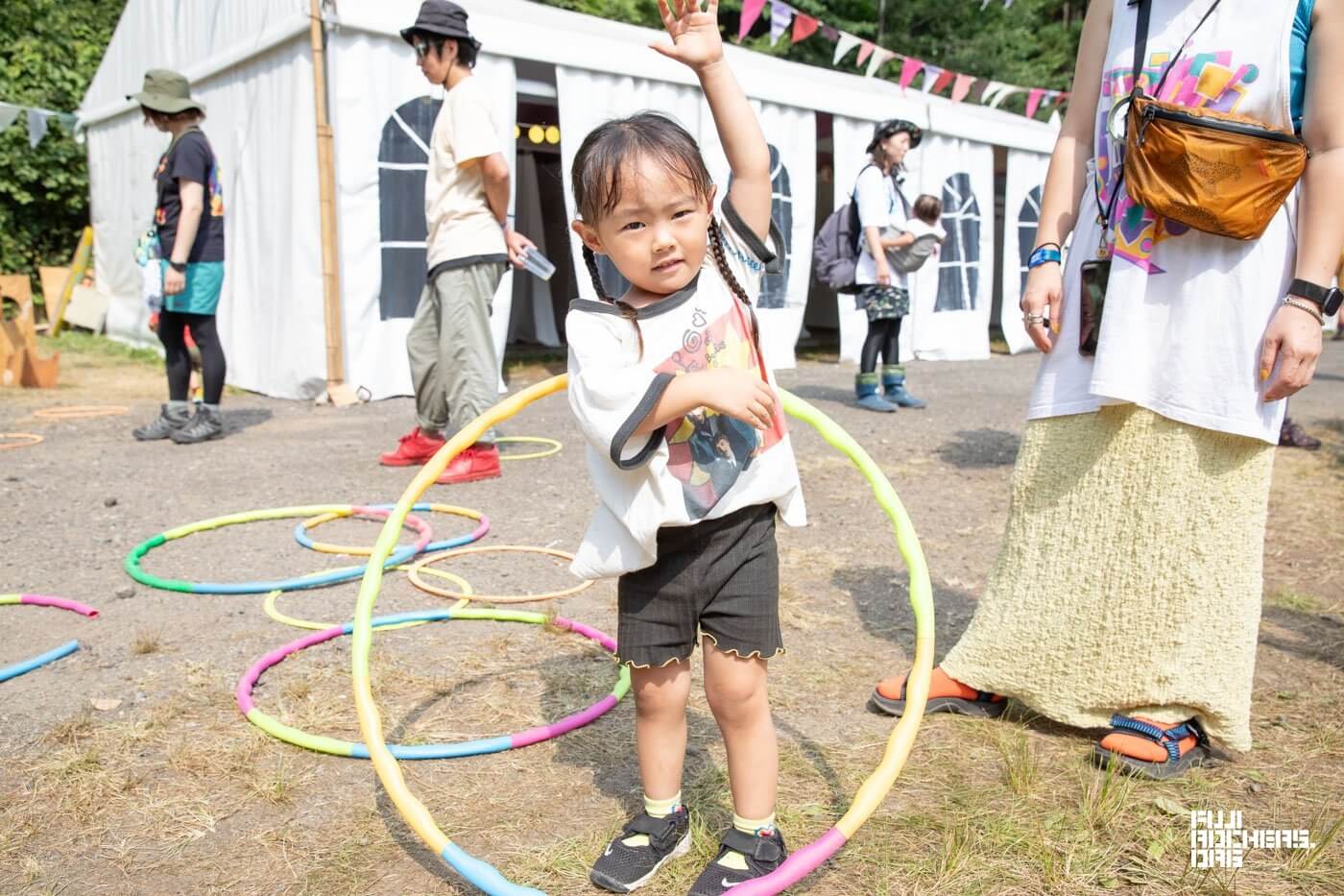 FUJI ROCKを楽しむ子ども達＃４