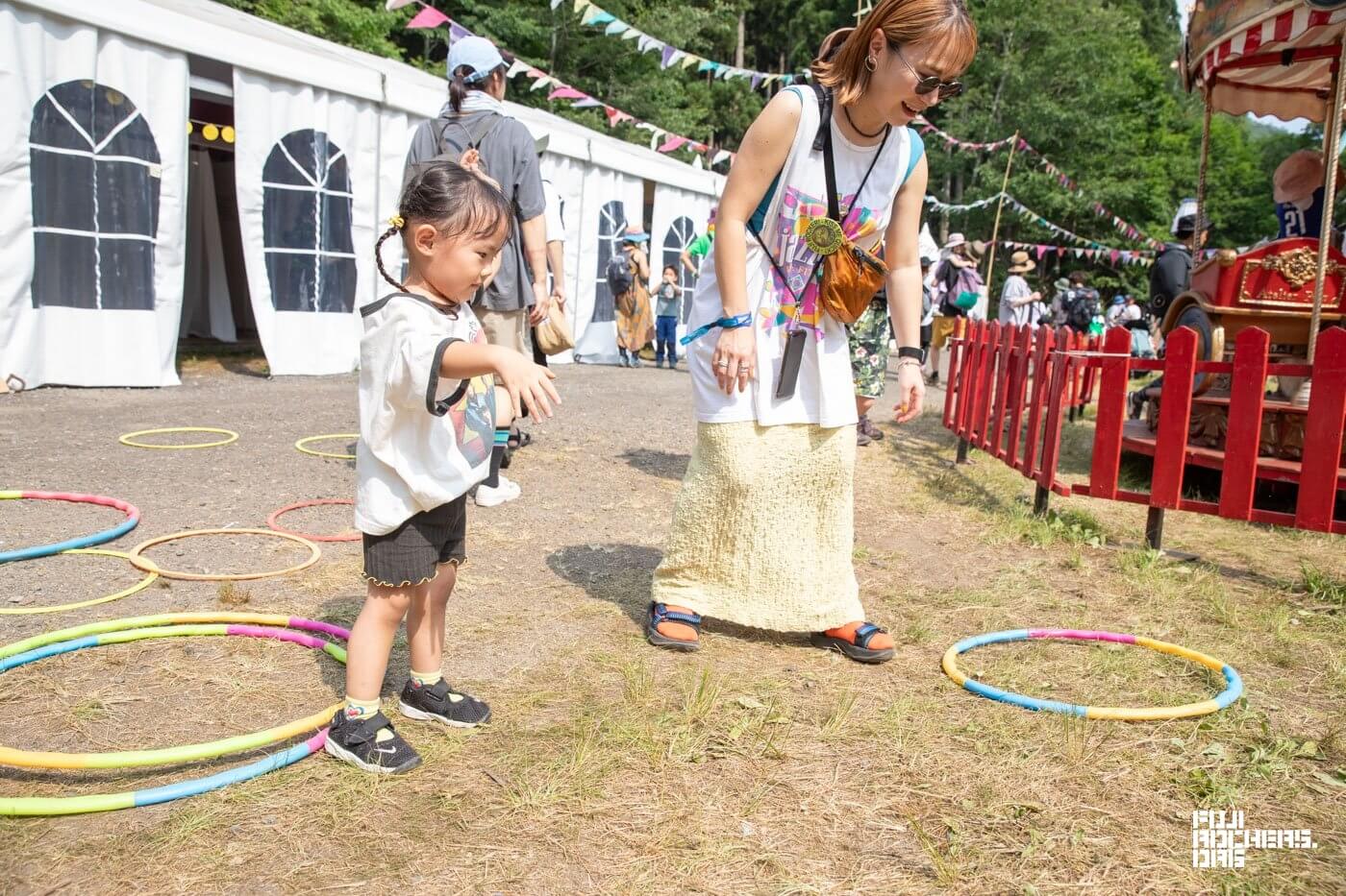 FUJI ROCKを楽しむ子ども達＃４