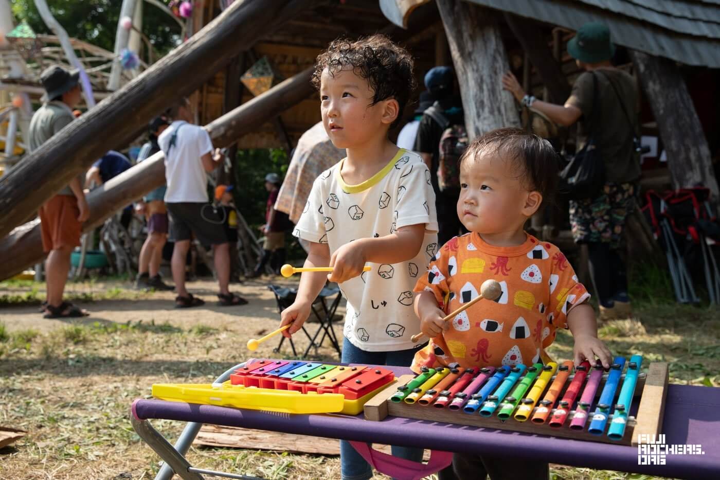 FUJI ROCKを楽しむ子ども達＃３