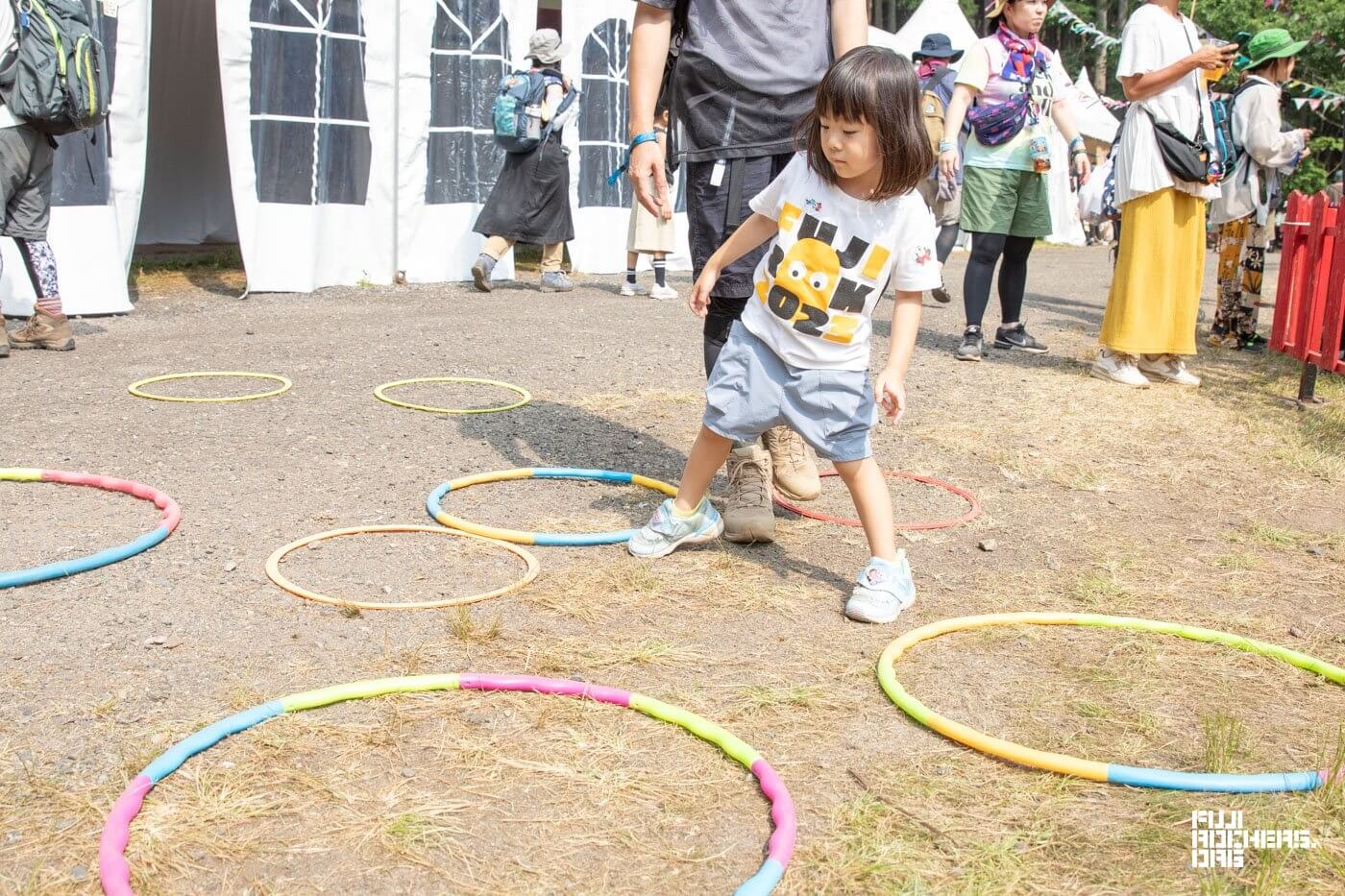 FUJI ROCKを楽しむ子ども達＃６