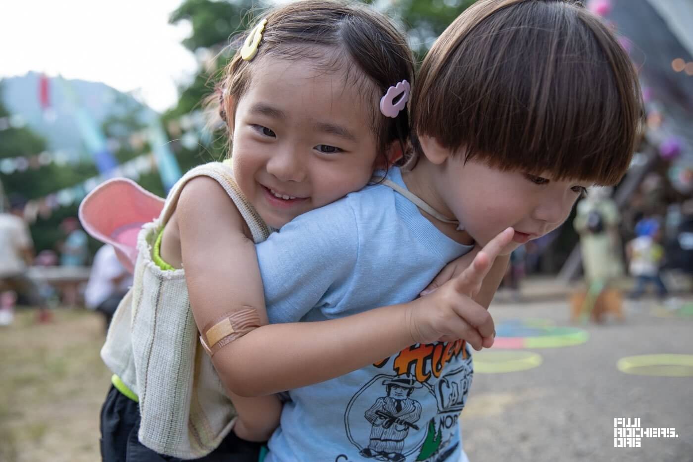 FUJI ROCKを楽しむ子ども達＃９