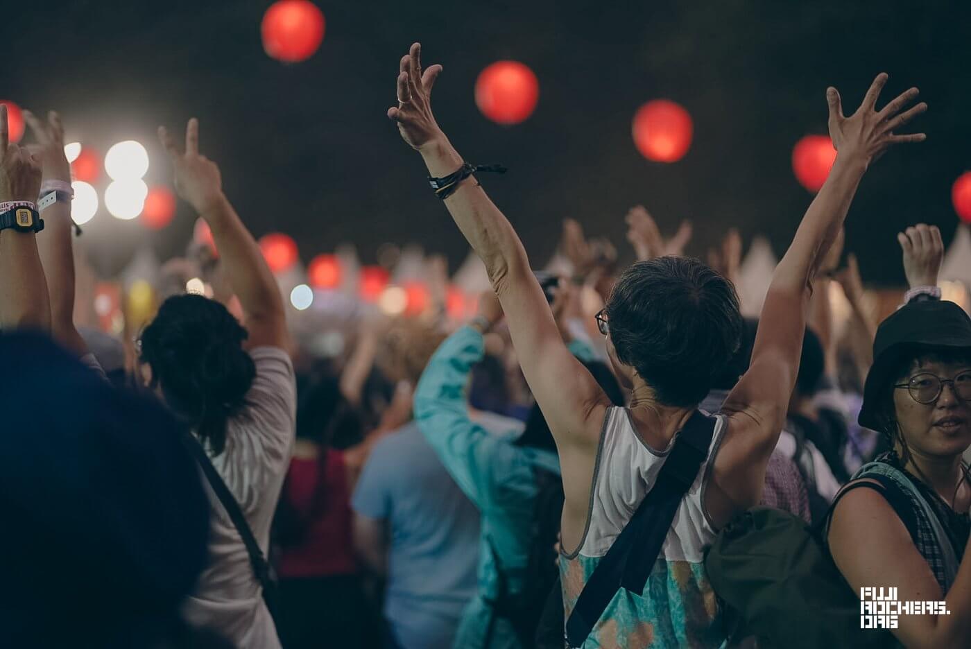 盆踊りで盛り上がる前夜祭