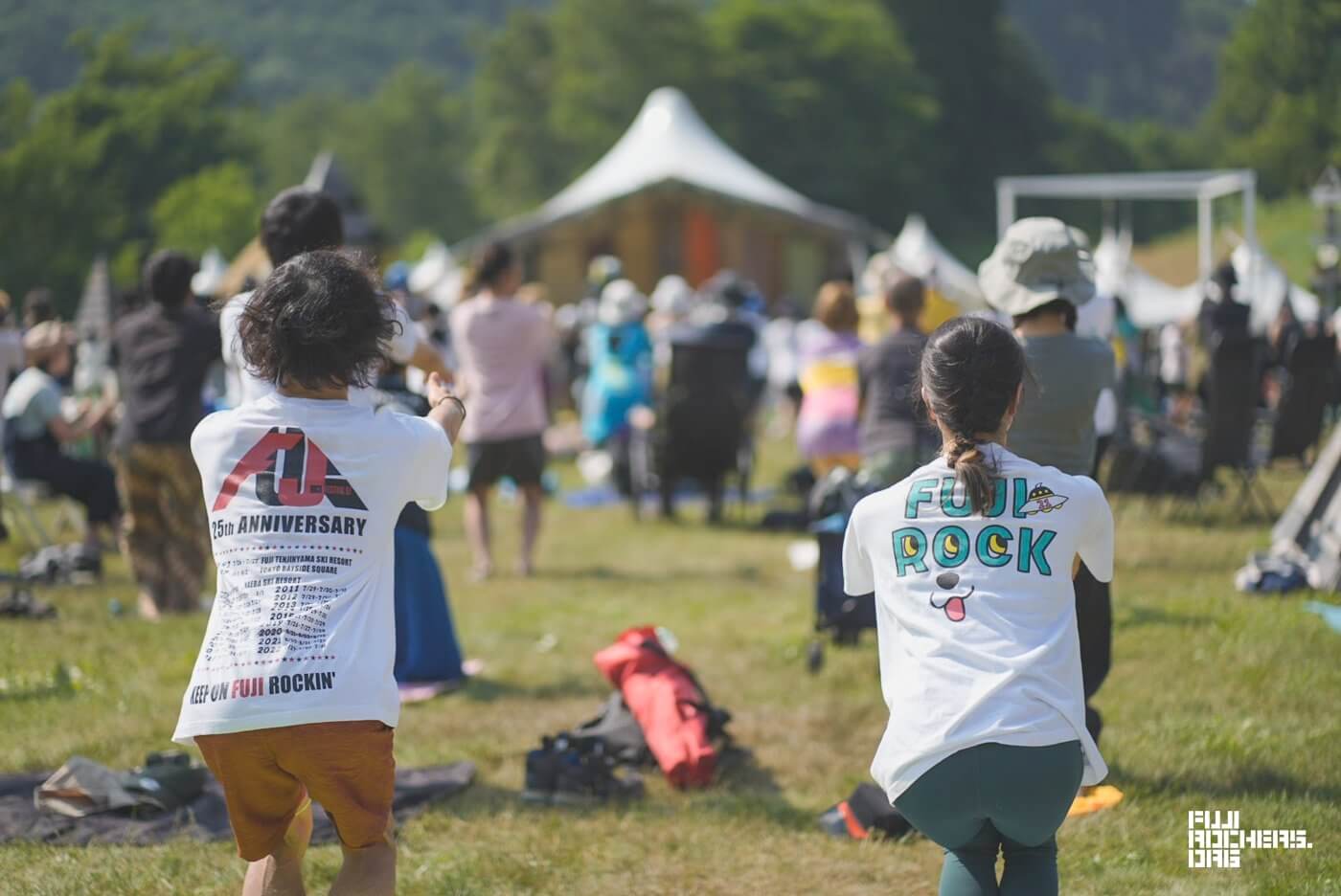 朝のピラミッドガーデン