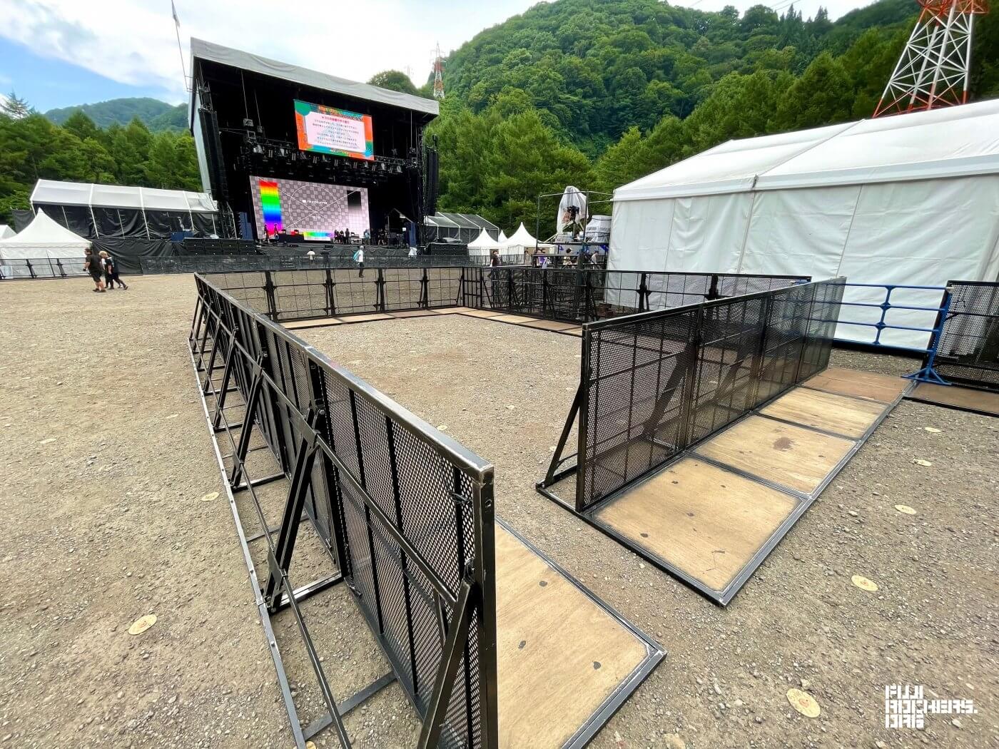 ホワイトステージのFUJI ROCK PLUS②専用Viewing Area