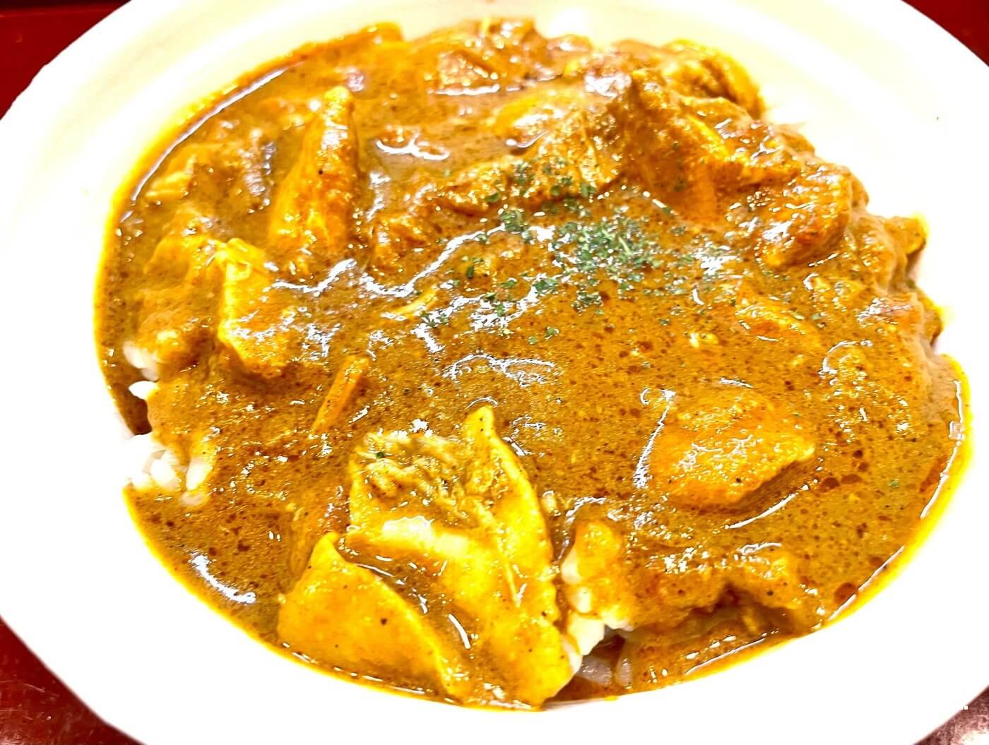 ハッシュドチキンカレー