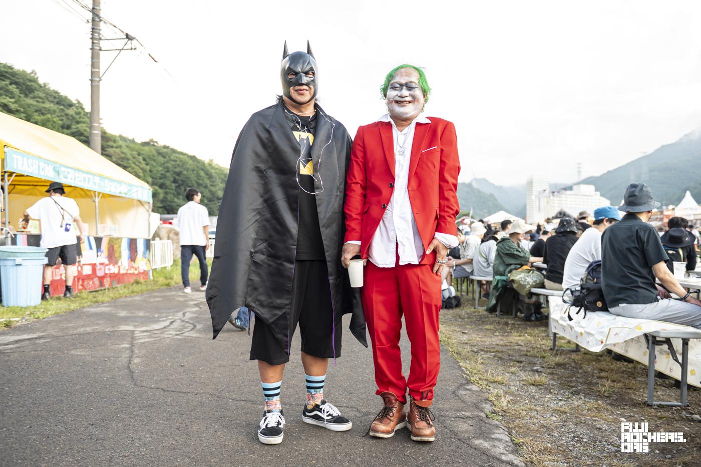 苗バットマン＆還暦ジョーカー