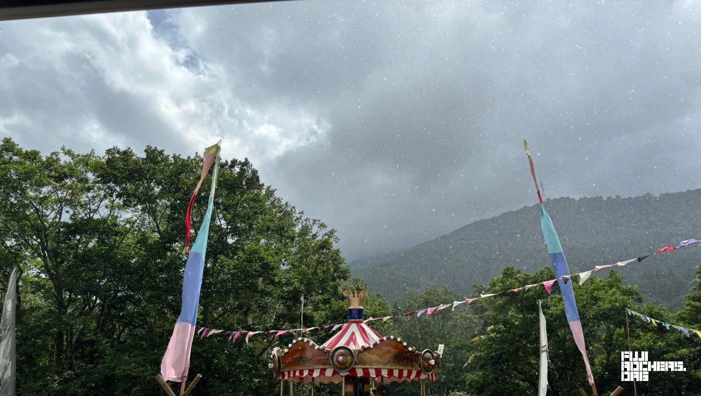 なんてこった、雨だ。